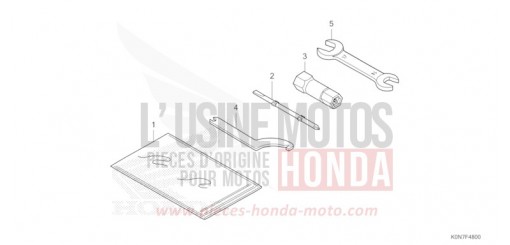 OUTIL CBF125MM de 2021